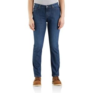 Carhartt Rugged Flex Relaxed Fit Women’s Denim Jeans NEW - Size 8